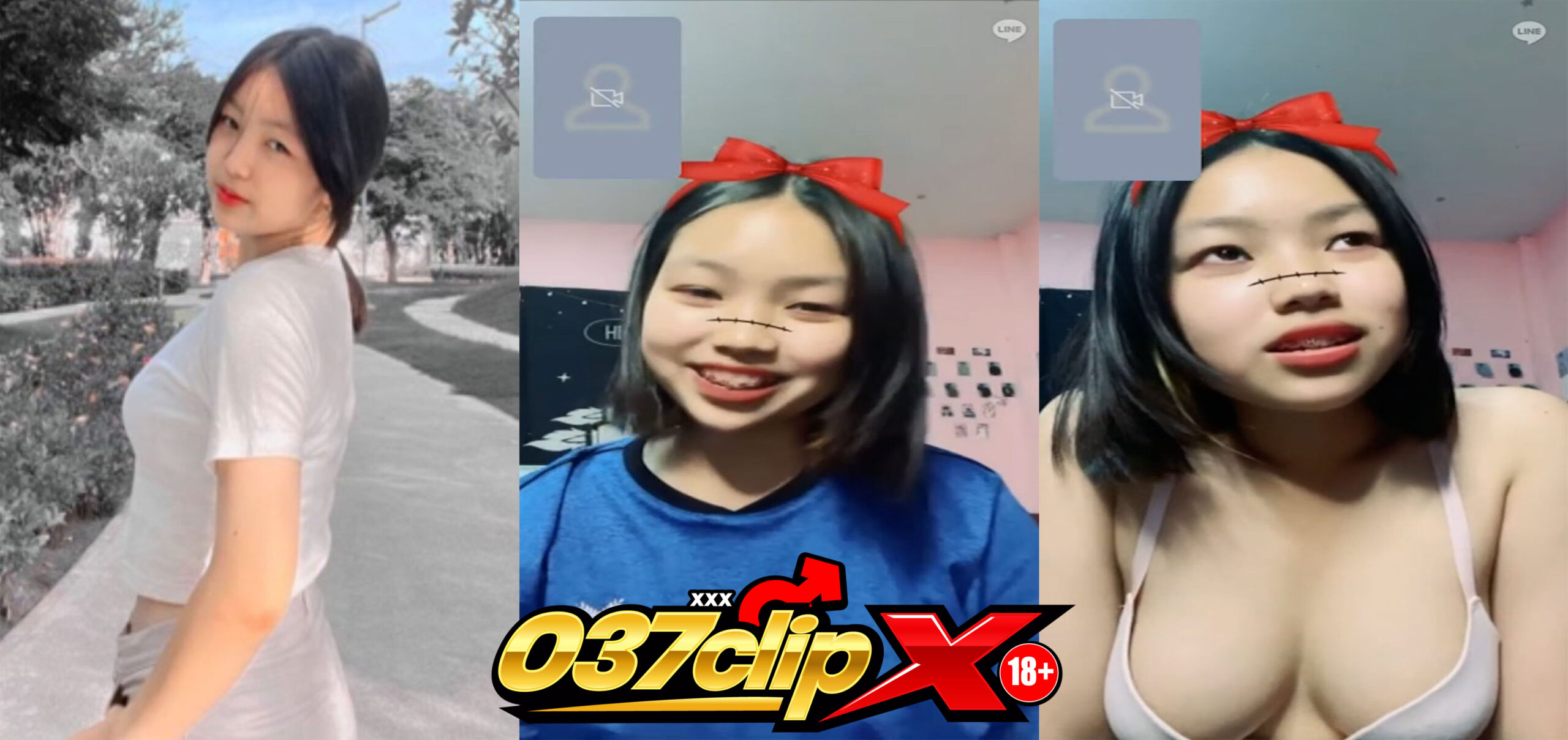 คลิปหลุดทางบ้าน คลิปหลุดนักเรียน นักเรียนมัธยมแต่นมมหาลัย นมใหญ่เกินวัย รับงานคอลไลน์ครั้งแรกโชว์ความรักน่าโชว์นมหน้ากล้อง